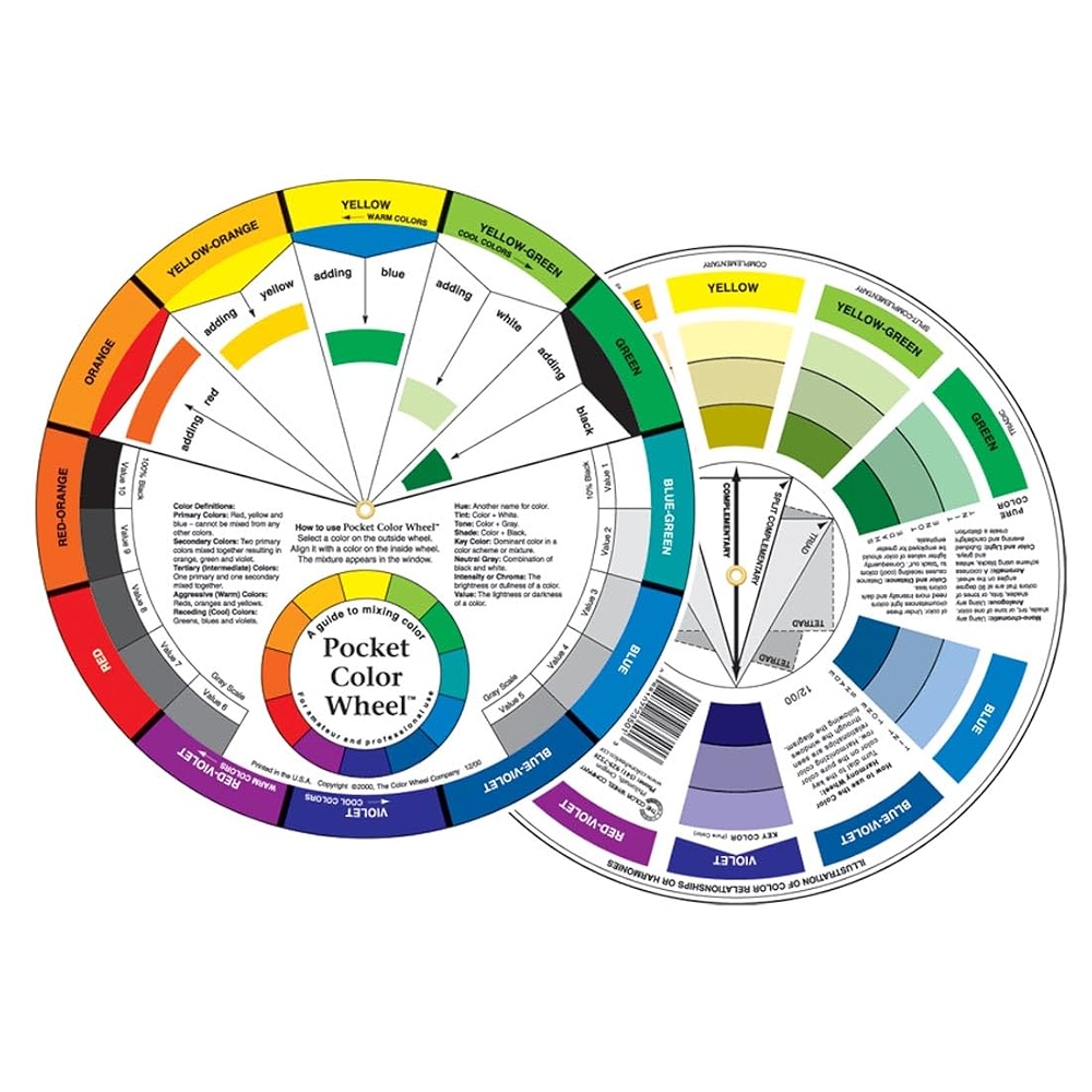 Color Price Guide Color Wheel Small Color Mixing Guide (3501) - Price History