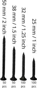 color zebra steel bugle head drywall screw