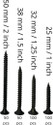 Color Zebra Steel Bugle Head Drywall Screw