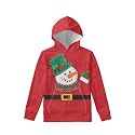 Coloranimal Girls Boys Sports Casual Long Sleeve Sweatshirts Hoodies with Front Pocket Sweater Tops Age 6-16year
