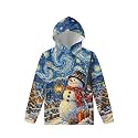 Coloranimal Girls Boys Sports Casual Long Sleeve Sweatshirts Hoodies with Front Pocket Sweater Tops Age 6-16year