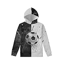 Coloranimal Girls Boys Sports Casual Long Sleeve Sweatshirts Hoodies with Front Pocket Sweater Tops Age 6-16year