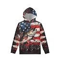 Coloranimal Girls Boys Sports Casual Long Sleeve Sweatshirts Hoodies with Front Pocket Sweater Tops Age 6-16year