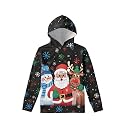 Coloranimal Girls Boys Sports Casual Long Sleeve Sweatshirts Hoodies with Front Pocket Sweater Tops Age 6-16year