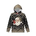 Coloranimal Girls Boys Sports Casual Long Sleeve Sweatshirts Hoodies with Front Pocket Sweater Tops Age 6-16year