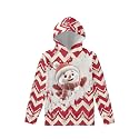 Coloranimal Girls Boys Sports Casual Long Sleeve Sweatshirts Hoodies with Front Pocket Sweater Tops Age 6-16year