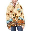 Coloranimal Unisex Girls Boys Long Sleeve Casual Hoodies & Sweatshirts Tops Kids Zip Up Jacket Coat Age 6-16 Year