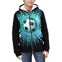 Coloranimal Unisex Girls Boys Long Sleeve Casual Hoodies &amp; Sweatshirts Tops Kids Zip Up Jacket Coat Age 6-16 Year