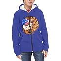 Coloranimal Unisex Girls Boys Long Sleeve Casual Hoodies &amp; Sweatshirts Tops Kids Zip Up Jacket Coat Age 6-16 Year