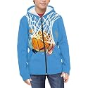 Coloranimal Unisex Girls Boys Long Sleeve Casual Hoodies &amp; Sweatshirts Tops Kids Zip Up Jacket Coat Age 6-16 Year