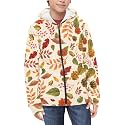 Coloranimal Unisex Girls Boys Long Sleeve Casual Hoodies & Sweatshirts Tops Kids Zip Up Jacket Coat Age 6-16 Year