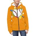 Coloranimal Unisex Girls Boys Long Sleeve Casual Hoodies &amp; Sweatshirts Tops Kids Zip Up Jacket Coat Age 6-16 Year