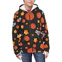 Coloranimal Unisex Girls Boys Long Sleeve Casual Hoodies &amp; Sweatshirts Tops Kids Zip Up Jacket Coat Age 6-16 Year