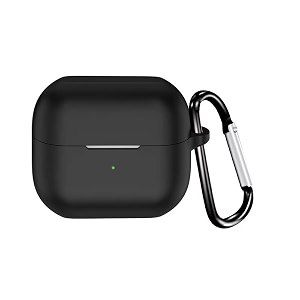 colorcase front amp back full protection silicon case cover for samsung galaxy buds 3 prosamsung galaxy buds 3 - black earbuds not included