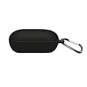 Colorcase Front &amp; Back Full Protection Silicon Case Cover for Boult Y1 TWS Earbuds - (Black) (Earbuds Not Included)