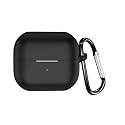 Colorcase Front &amp; Back Full Protection Silicon Case Cover for Samsung Galaxy Buds 3 Pro/Samsung Galaxy Buds 3 - (Black) (Earbuds Not Included)