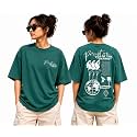 ColorChakra Cotton Oversized Tshirt for Womens Down