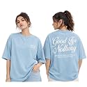 ColorChakra Cotton Oversized Tshirt for Womens Down