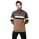 ColorChakra Mens Woolen Sweater for Winters Striper