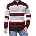 ColorChakra Mens Woolen Sweater for Winters Striper