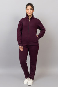 colorchakra solid women track suit