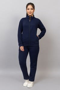 colorchakra solid women track suit