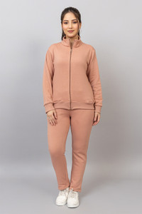colorchakra solid women track suit