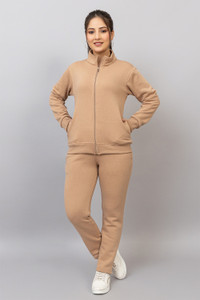 colorchakra solid women track suit