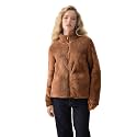 ColorChakra Womens sherpa fur jacket for women superwarm leight weight fabric Plus size sweatshirt M to 5XL
