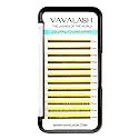 Colored Lash Extensions 0.07mm D Curl Yellow Individual Volume Lashes Extensions 8-15 Mix Length Color Eyelash Extensions for Salon (Yellow 0.07-D, 8-15mm)