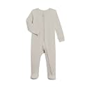 Colored Organics Baby Zip-Up Footed Sleeper with 2-Way Zipper - Organic Cotton Pajamas