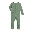 Colored Organics Baby Zip-Up Footed Sleeper with 2-Way Zipper - Organic Cotton Pajamas