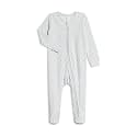 Colored Organics Baby Zip-Up Footed Sleeper with 2-Way Zipper - Organic Cotton Pajamas