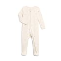 Colored Organics Baby Zip-Up Footed Sleeper with 2-Way Zipper - Organic Cotton Pajamas