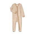 Colored Organics Baby Zip-Up Footed Sleeper with 2-Way Zipper - Organic Cotton Pajamas