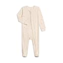 Colored Organics Baby Zip-Up Footed Sleeper with 2-Way Zipper - Organic Cotton Pajamas