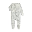 Colored Organics Baby Zip-Up Footed Sleeper with 2-Way Zipper - Organic Cotton Pajamas