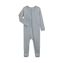 Colored Organics Baby Zip-Up Footed Sleeper with 2-Way Zipper - Organic Cotton Pajamas