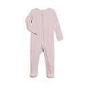 Colored Organics Baby Zip-Up Footed Sleeper with 2-Way Zipper - Organic Cotton Pajamas