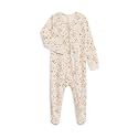 Colored Organics Baby Zip-Up Footed Sleeper with 2-Way Zipper - Organic Cotton Pajamas