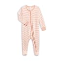 Colored Organics Baby Zip-Up Footed Sleeper with 2-Way Zipper - Organic Cotton Pajamas