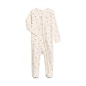 Colored Organics Baby Zip-Up Footed Sleeper with 2-Way Zipper - Organic Cotton Pajamas