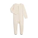 Colored Organics Baby Zip-Up Footed Sleeper with 2-Way Zipper - Organic Cotton Pajamas