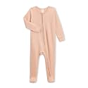 Colored Organics Baby Zip-Up Footed Sleeper with 2-Way Zipper - Organic Cotton Pajamas
