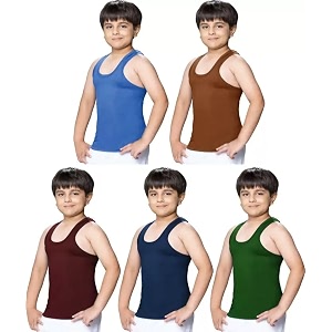 Colored Vests for Kids Boys Pack