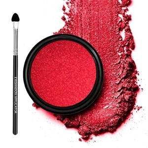 coloressence ultra color graphic eyeshadow  shimmery finish  super soft velvet texture  easy application  smudgeproofcrimson red-35gm