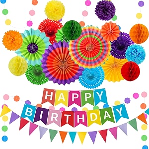 Colorful Birthday Decorations Mexican Fiesta Party Decorations