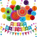 Colorful Birthday Decorations Mexican Fiesta Party Decorations Supplies