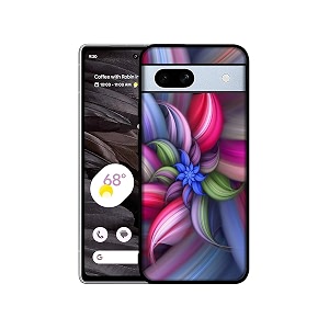 Colorful Flower Design Premium 2D Printed Metal
