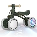 Colorful Lighting Baby Balance Bike Toys for 1 Year Old Boy Girl Gifts, 10-36 Month Toddler Balance Bike, No Pedal 4 Silence Wheels &amp; Soft Seat First Bike, One Year Old Boy Girl Birthday Gifts.